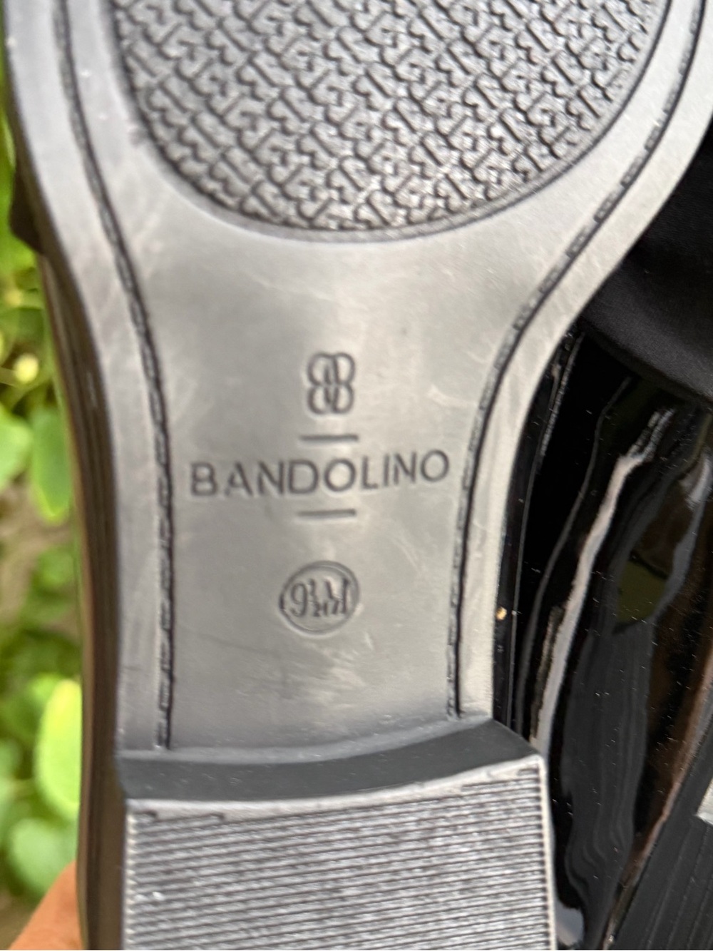 Bandolino Black Patent Loafers with Bow Accent - Picture 4 of 14